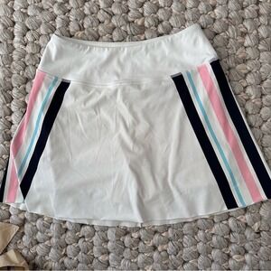 Addison Bay Match Stripe A-Line Skort size extra small‎